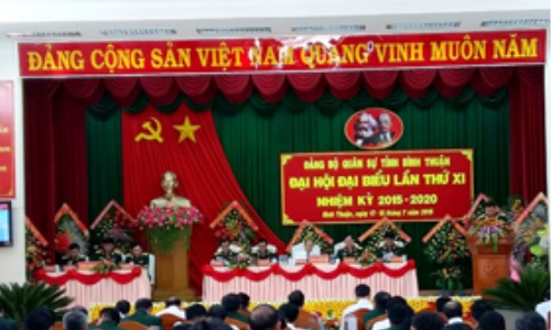 Đảng bộ tỉnh Bình Thuận hoàn thành đại hội đảng bộ cấp trên cơ sở nhiệm kỳ 2015-2020